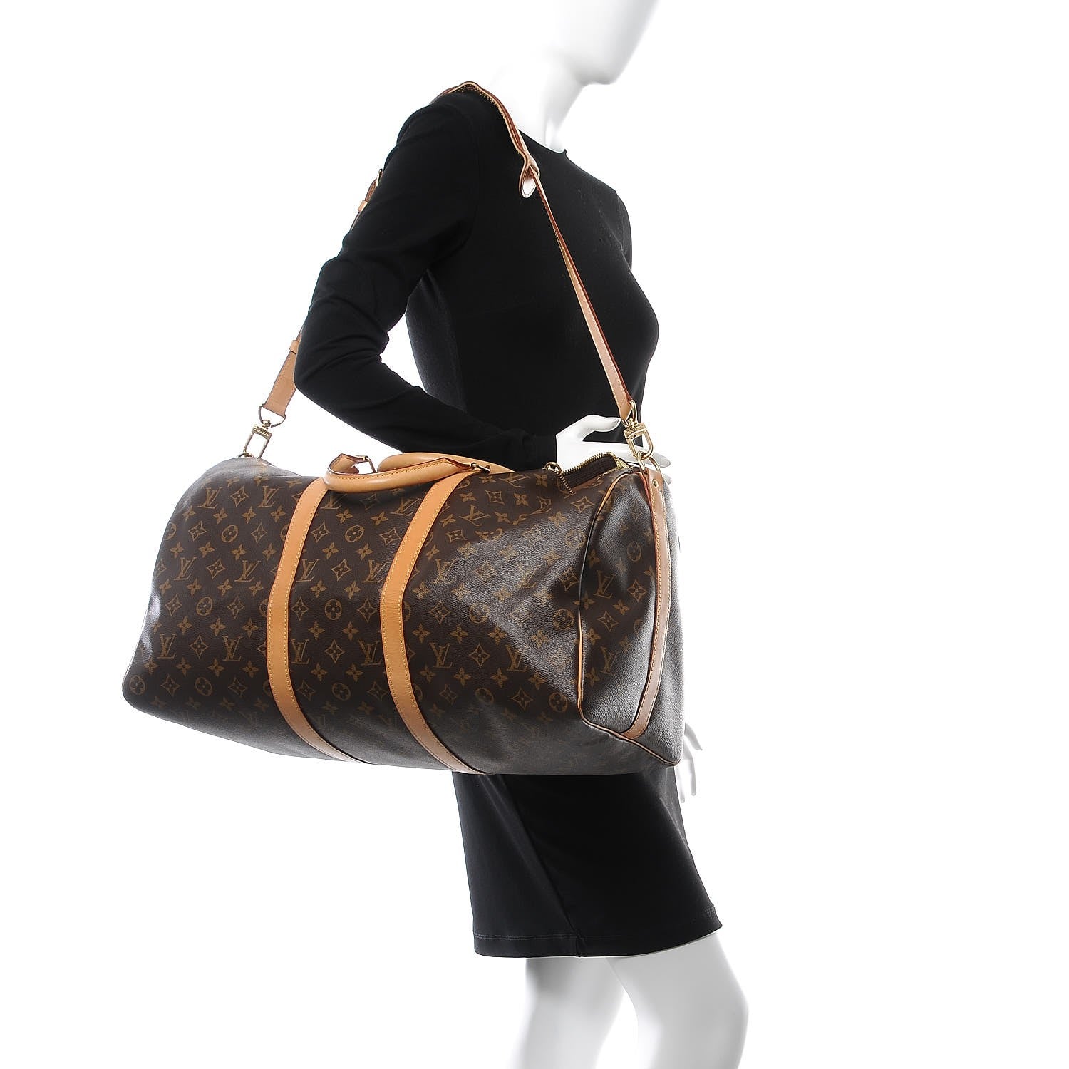Louis Vuitton Monogram Keepall Bandouliere 50 2 of 19