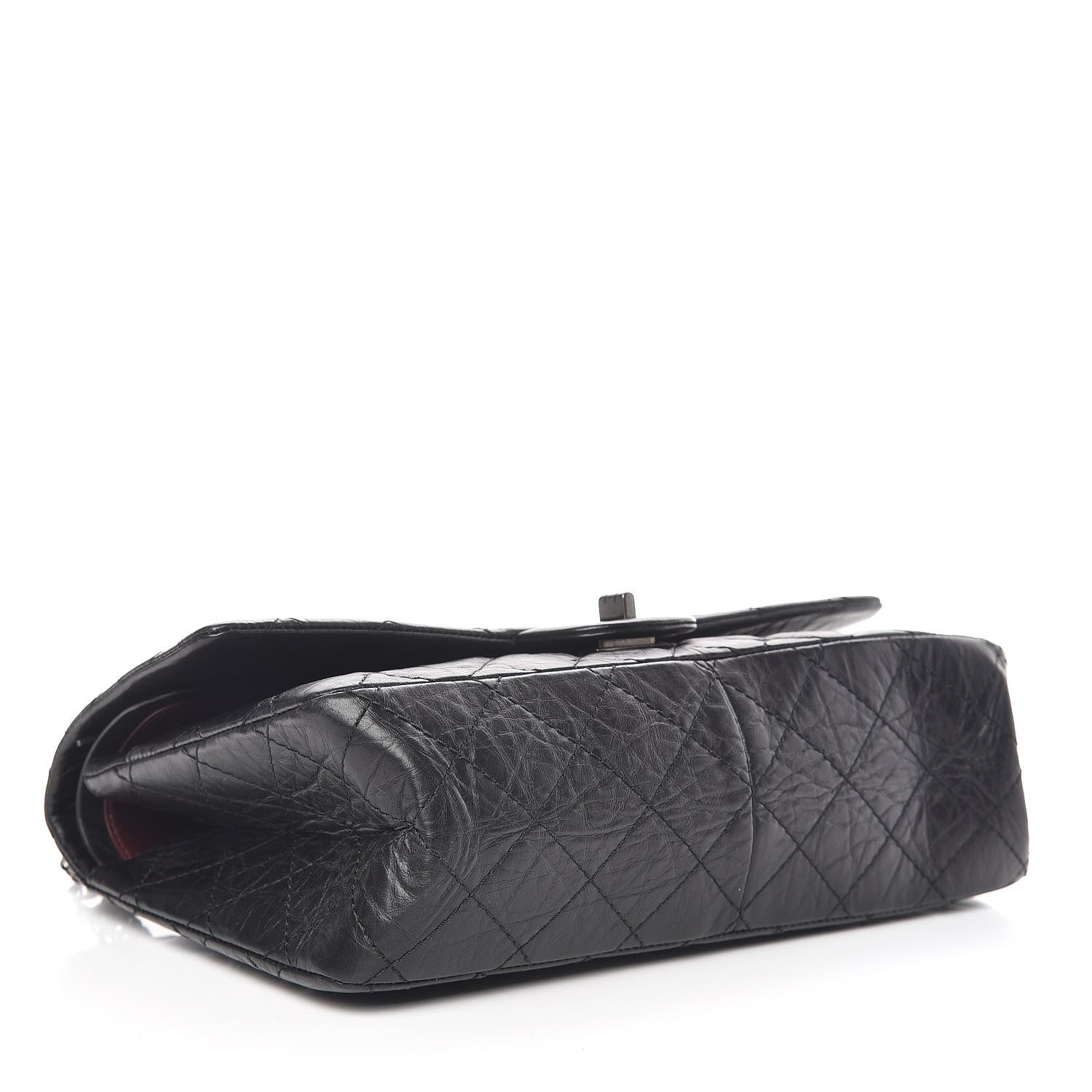Chanel Aged Calfskin Quilted 2.55 Reissue 226 Flap Black 5 of 11