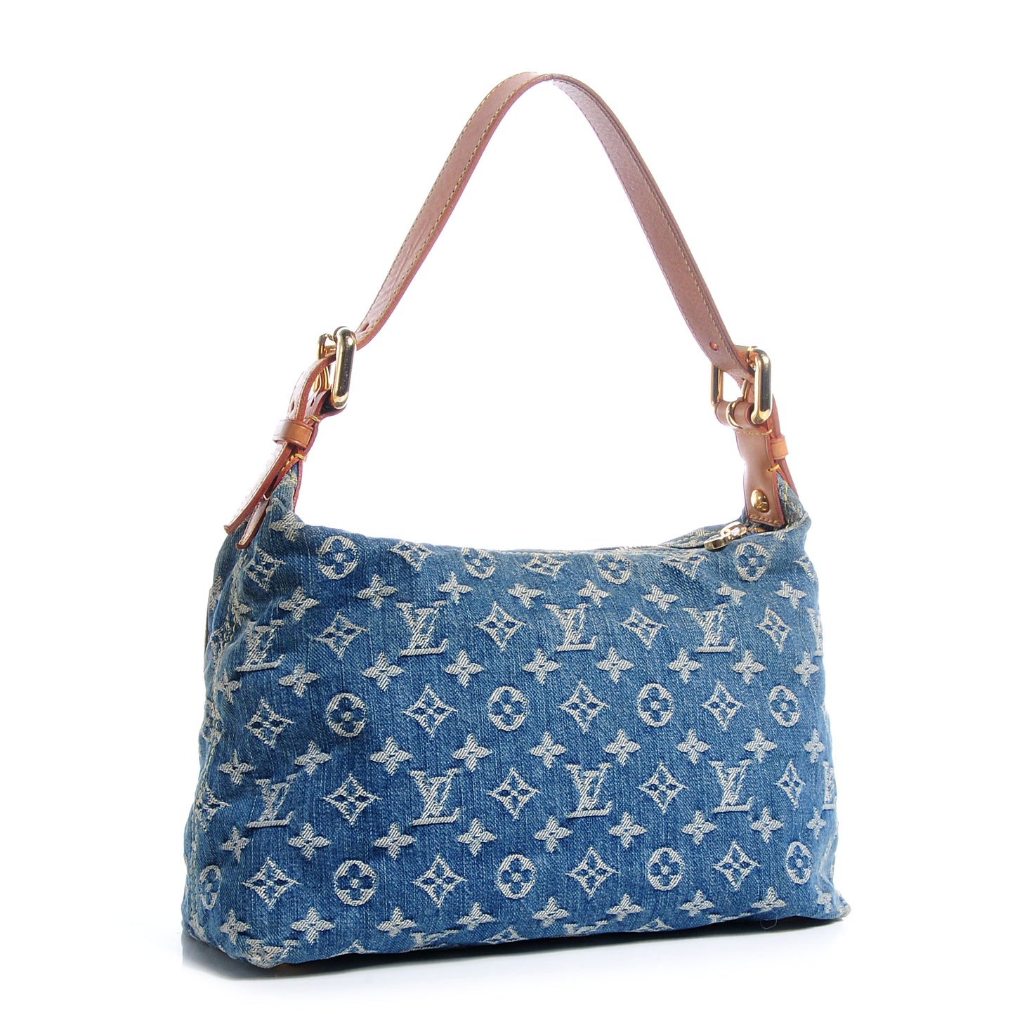 Monogram Denim Baggy PM Blue