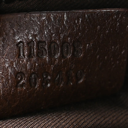 Gucci Monogram Shoulder Bag Dark Brown 7 of 10
