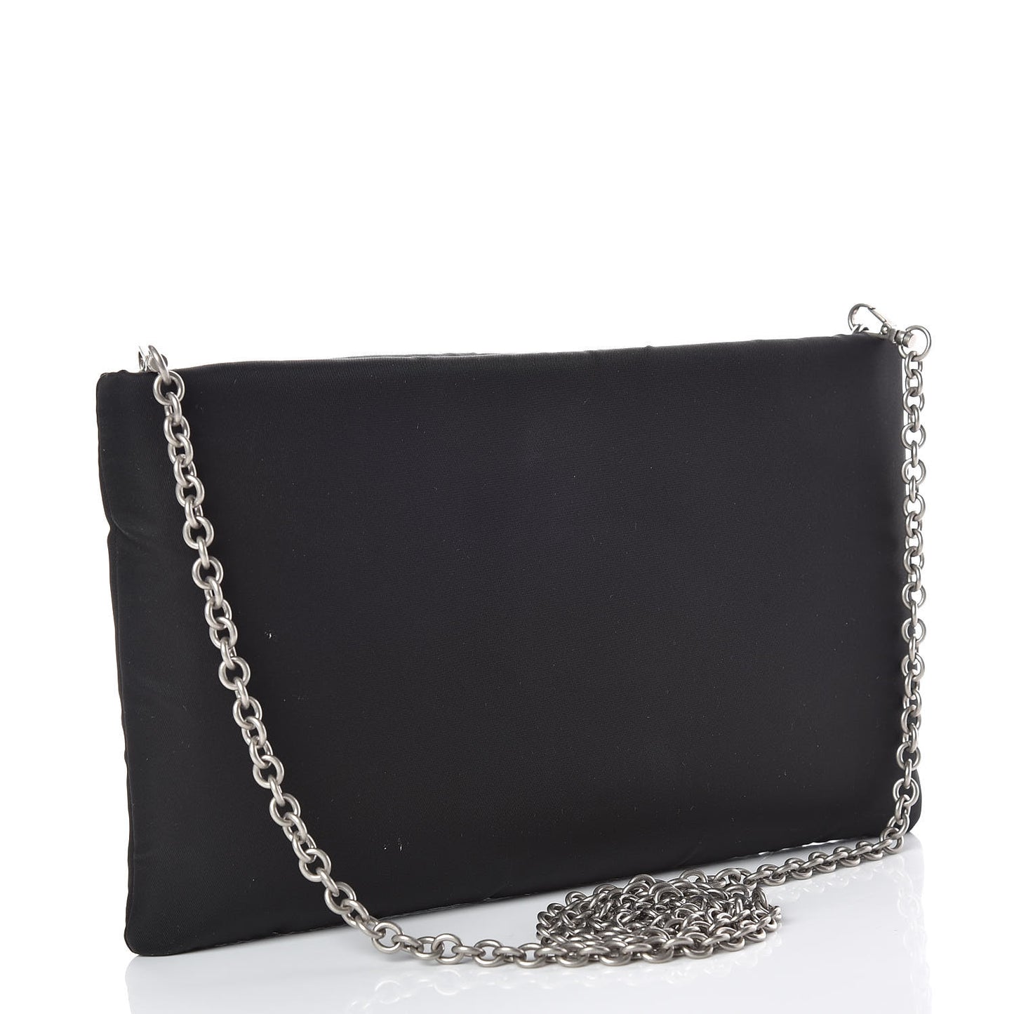 Tessuto Nylon Crossbody Bag Black