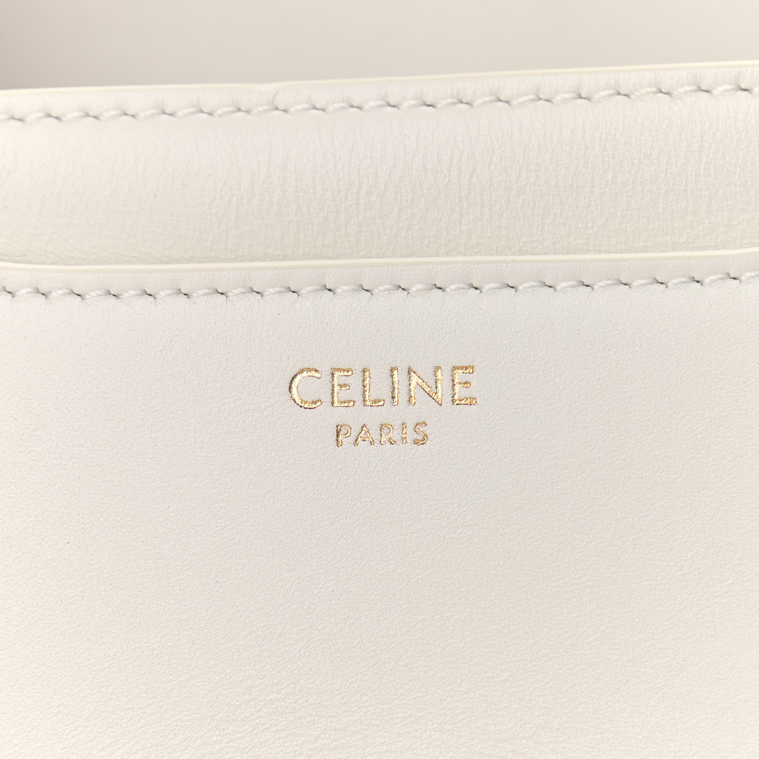 Celine Satinated Calfskin Besace Small 16 White 6 of 12