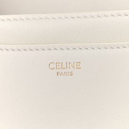 Celine Satinated Calfskin Besace Small 16 White 6 of 12