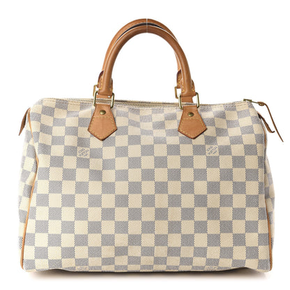 Louis Vuitton Damier Azur Speedy 30 1 of 15