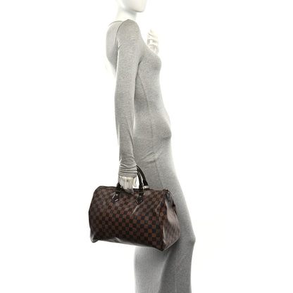 Louis Vuitton Damier Ebene Speedy 35 2 of 12