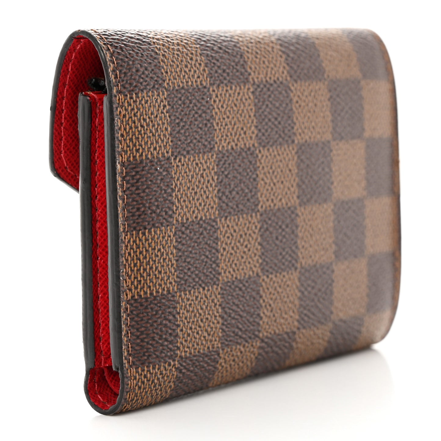 Damier Ebene Victorine Wallet Red