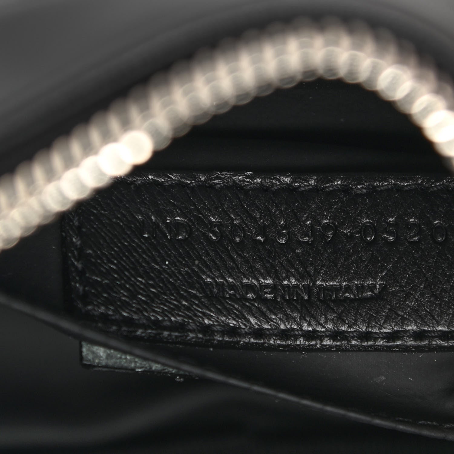 Saint Laurent Lambskin Y Quilted Monogram Loulou Cosmetic Case Black 7 of 10