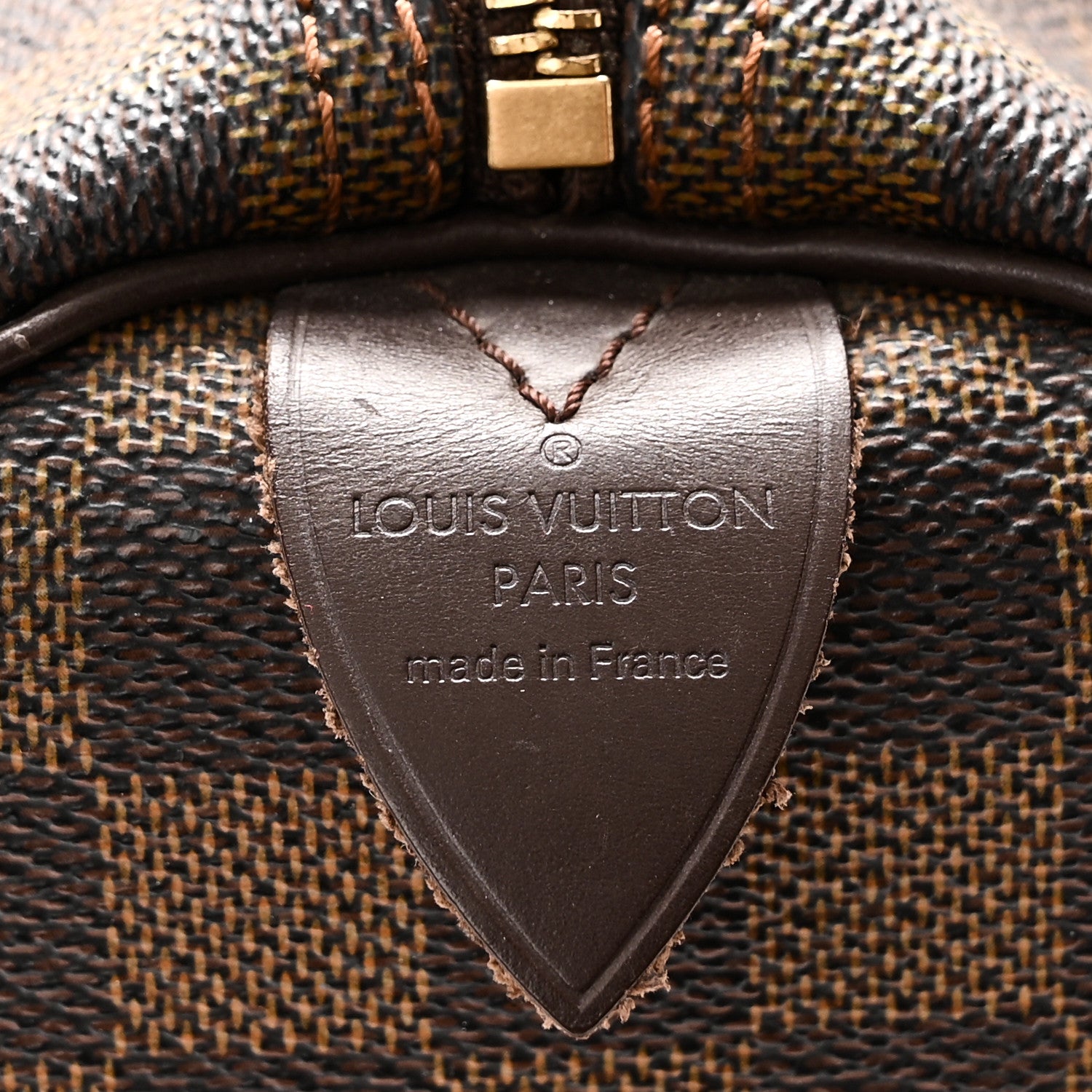 Louis Vuitton Damier Ebene Speedy 30 6 of 10