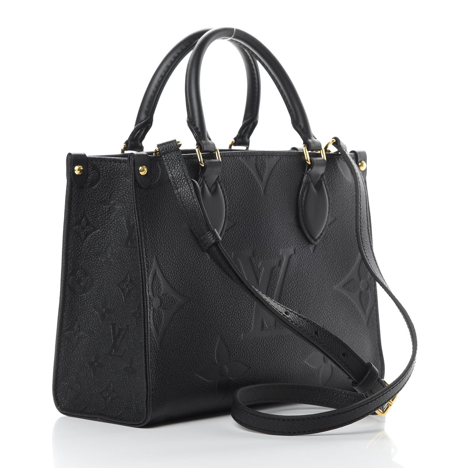 Louis Vuitton Empreinte Monogram Giant Onthego PM Black 3 of 10