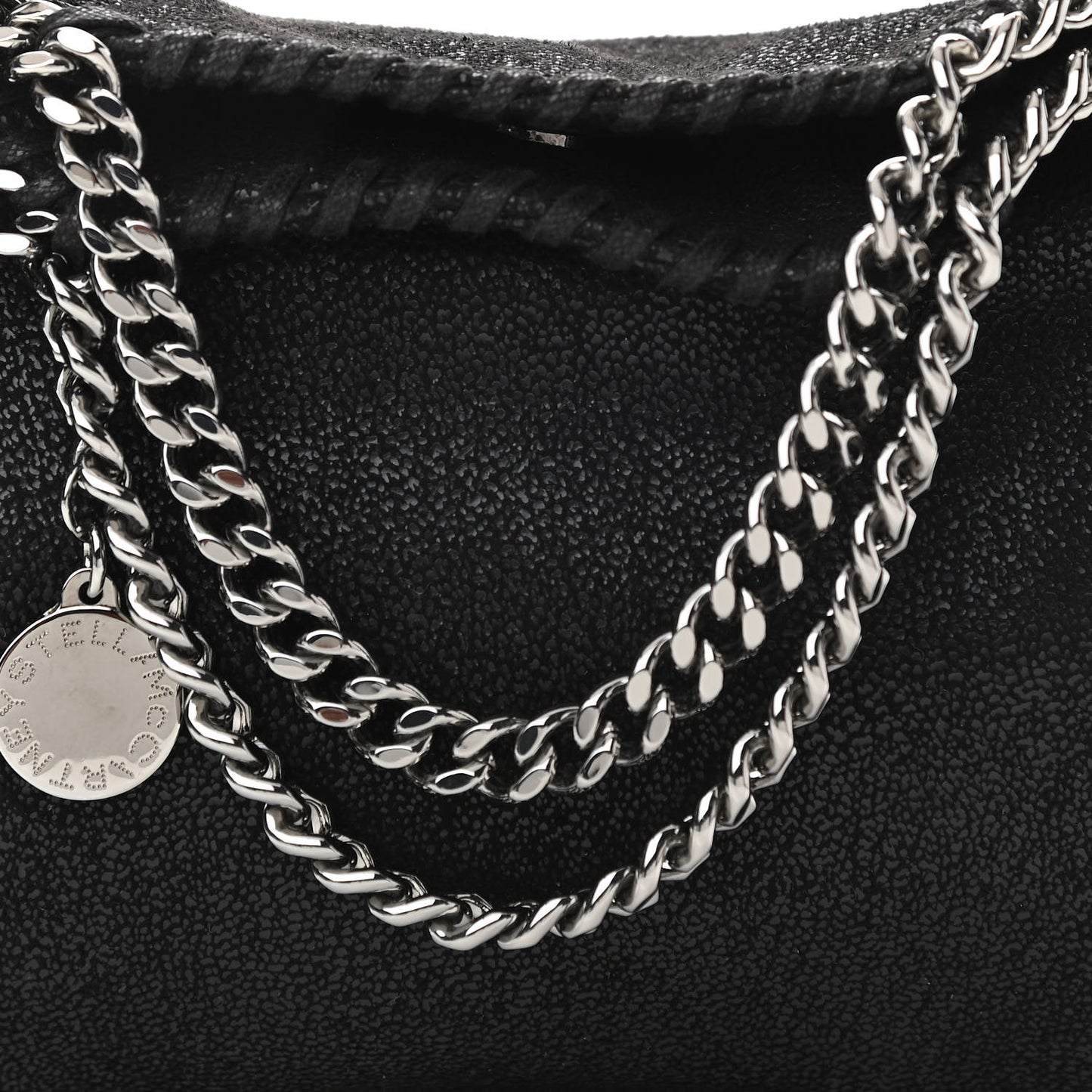 Shaggy Deer Tiny Falabella Tote Black