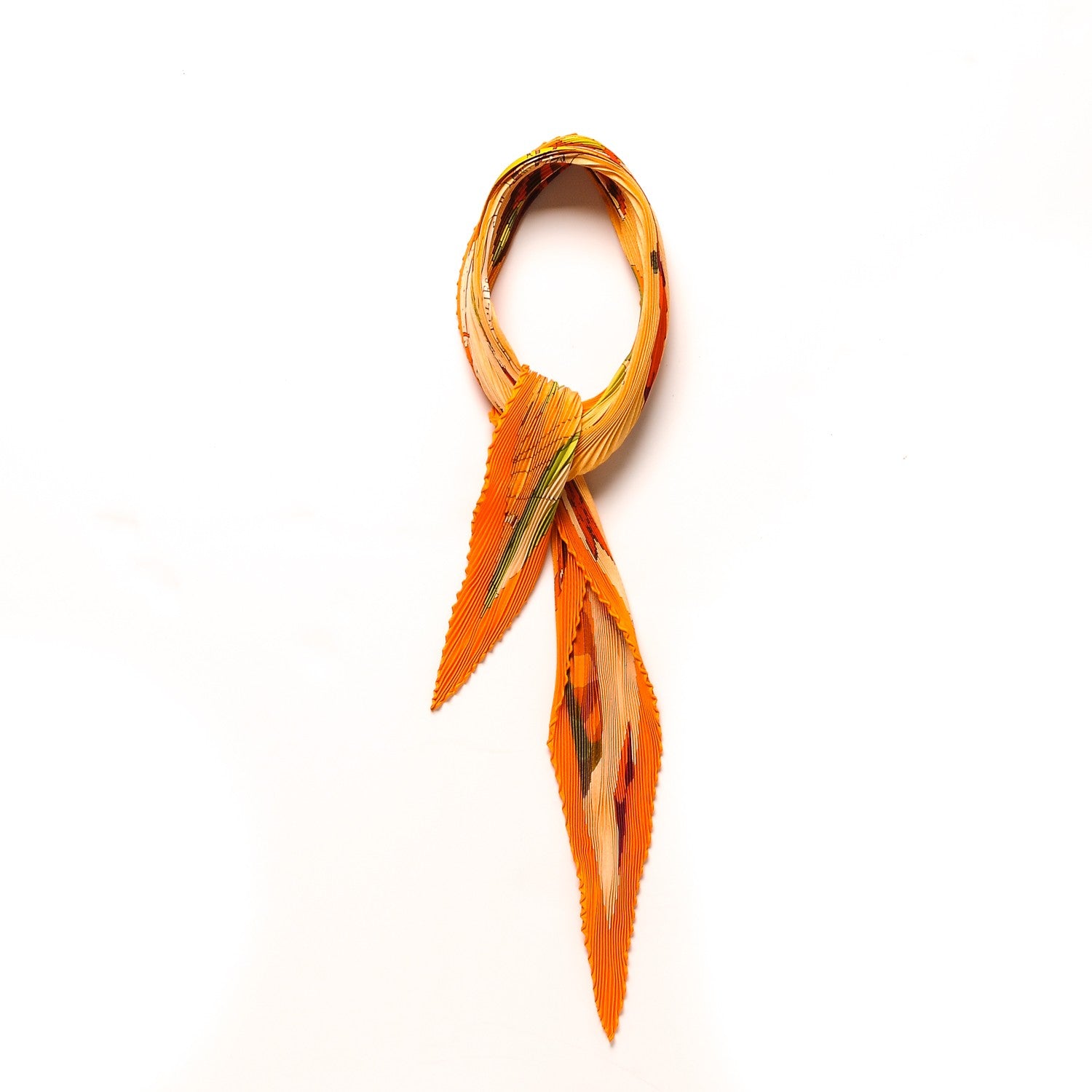 Hermes Silk Plisse Les Folies du Ciel II Scarf 90 1 of 7