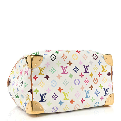 Louis Vuitton Monogram Multicolor Speedy 30 White 4 of 14