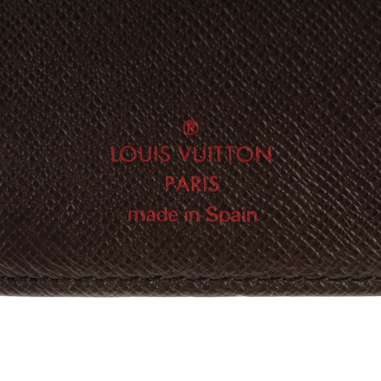 Damier Ebene Small Ring Agenda Cover