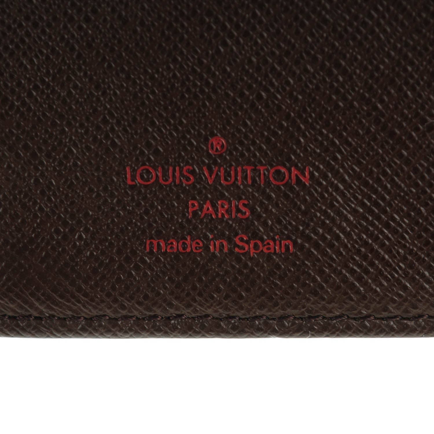 Louis Vuitton Damier Ebene Small Ring Agenda Cover 6 of 7