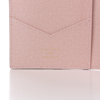 Louis Vuitton Monogram 2020 Christmas Animation Big Wheel Passport Cover Rose Ballerine 5 of 6