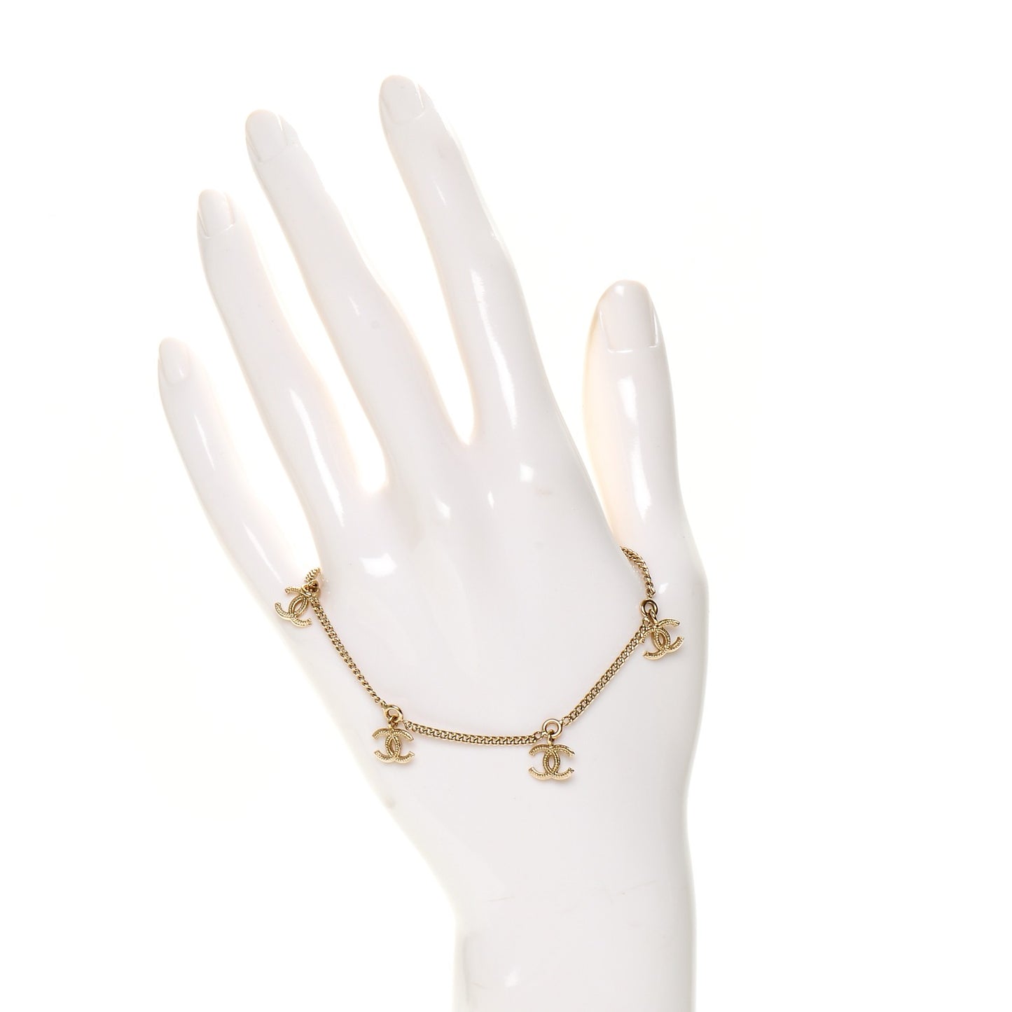 CC Charm Bracelet Gold