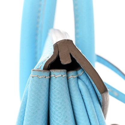 Hermes Epsom Candy Birkin 35 Celeste Mykonos 14 of 17