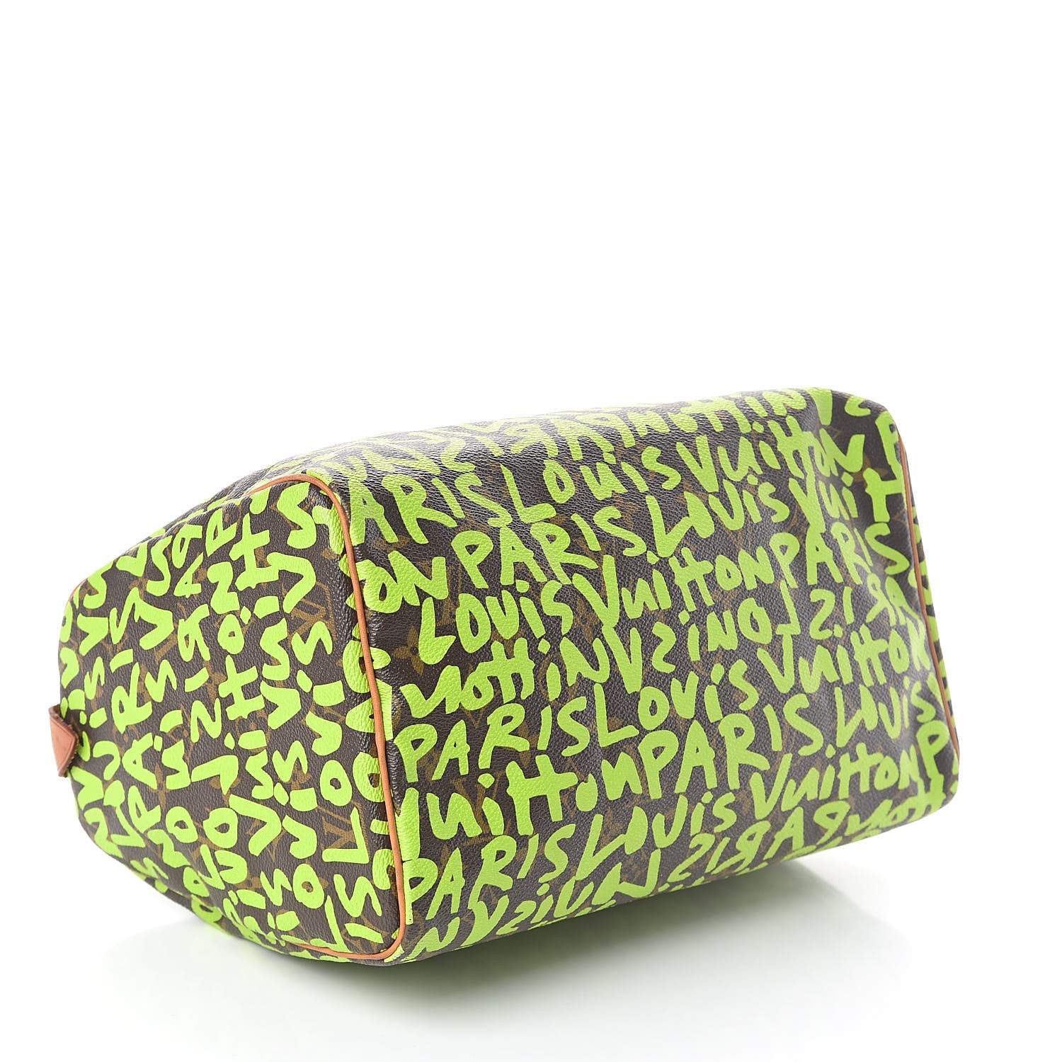 Louis Vuitton Monogram Graffiti Speedy 30 Green 4 of 12