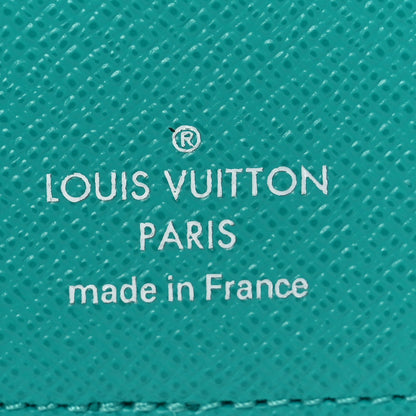 Louis Vuitton Monogram Eclipse LV Graffiti Pocket Organizer Green Lights 6 of 7