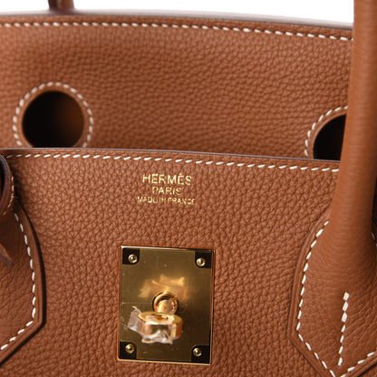 Hermes Togo Birkin 30 Gold 8 of 11
