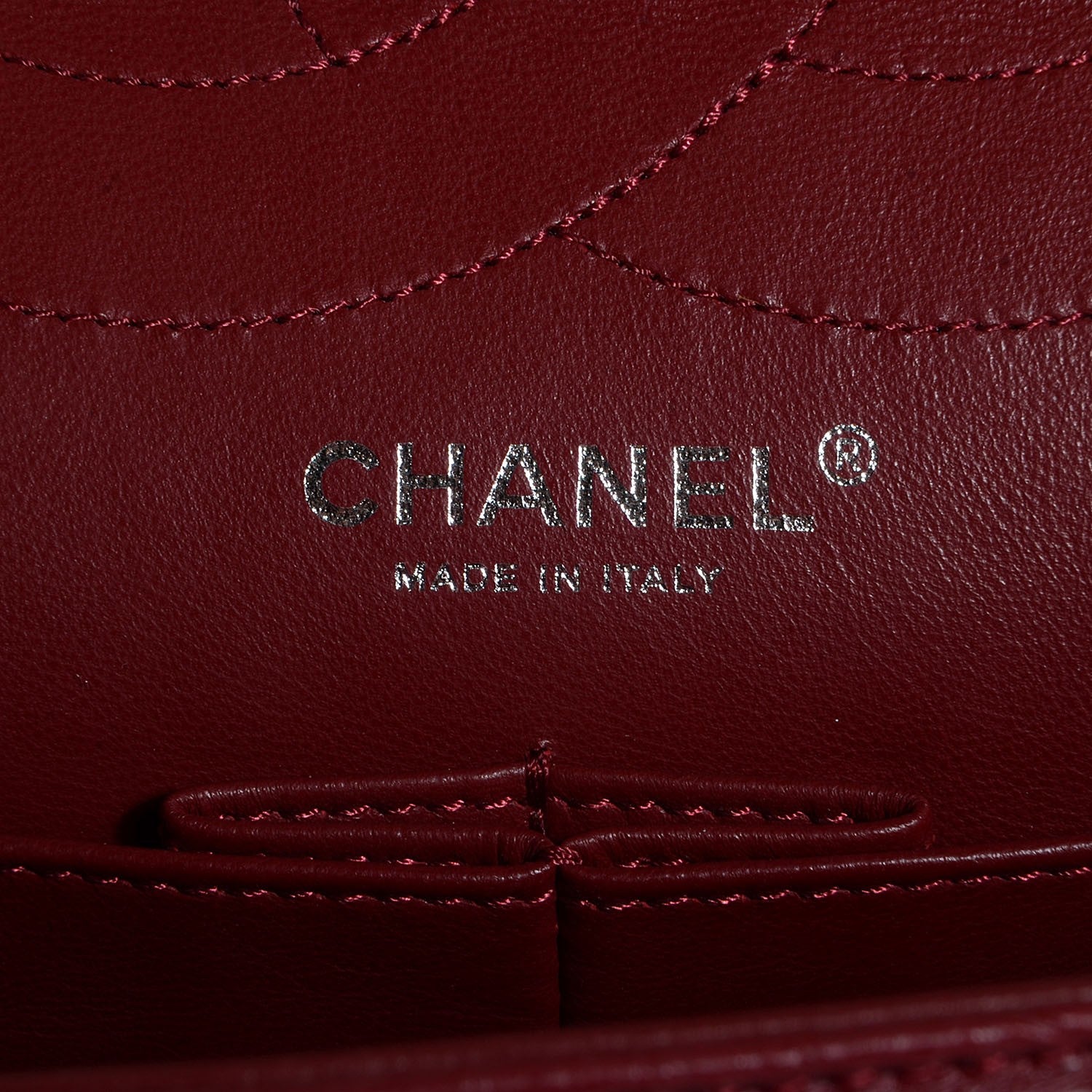 Chanel Aged Calfskin Quilted 2.55 Reissue 227 Flap Red 7 of 10
