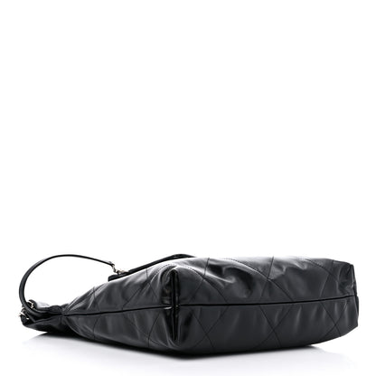 Chanel Shiny Calfskin Quilted Small Chanel 22 Black 5 of 11