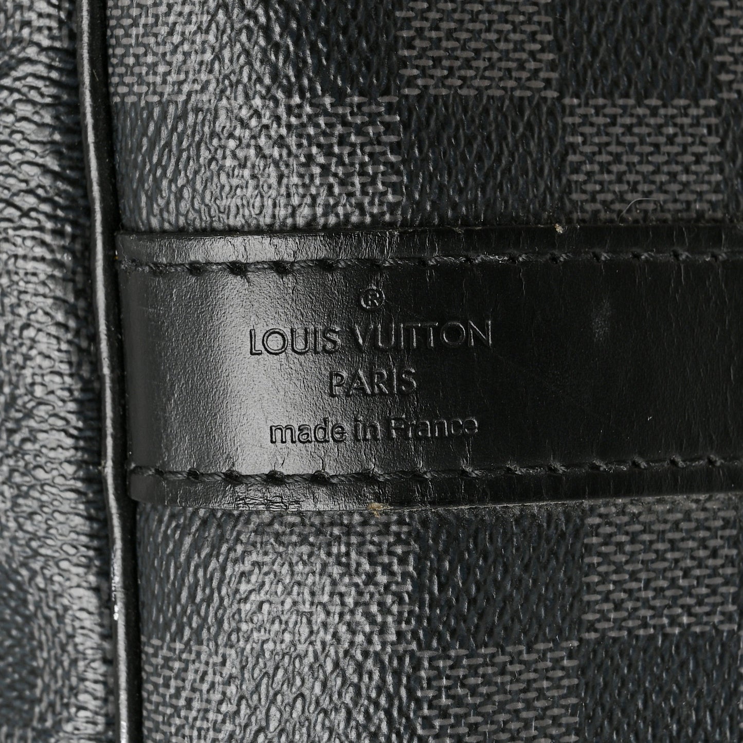 Damier Graphite Keepall Bandouliere 55