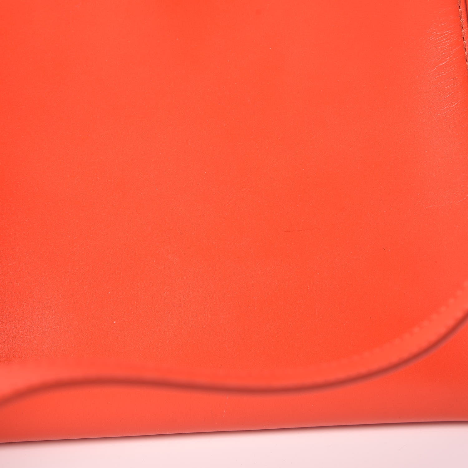 Fendi Vitello Morgan Shiny Nappa Medium Peekaboo Iconic Satchel Papavero 16 of 16