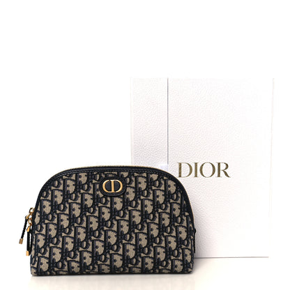 Christian Dior Oblique 30 Montaigne Aphrodite Cosmetic Pouch Blue 9 of 9