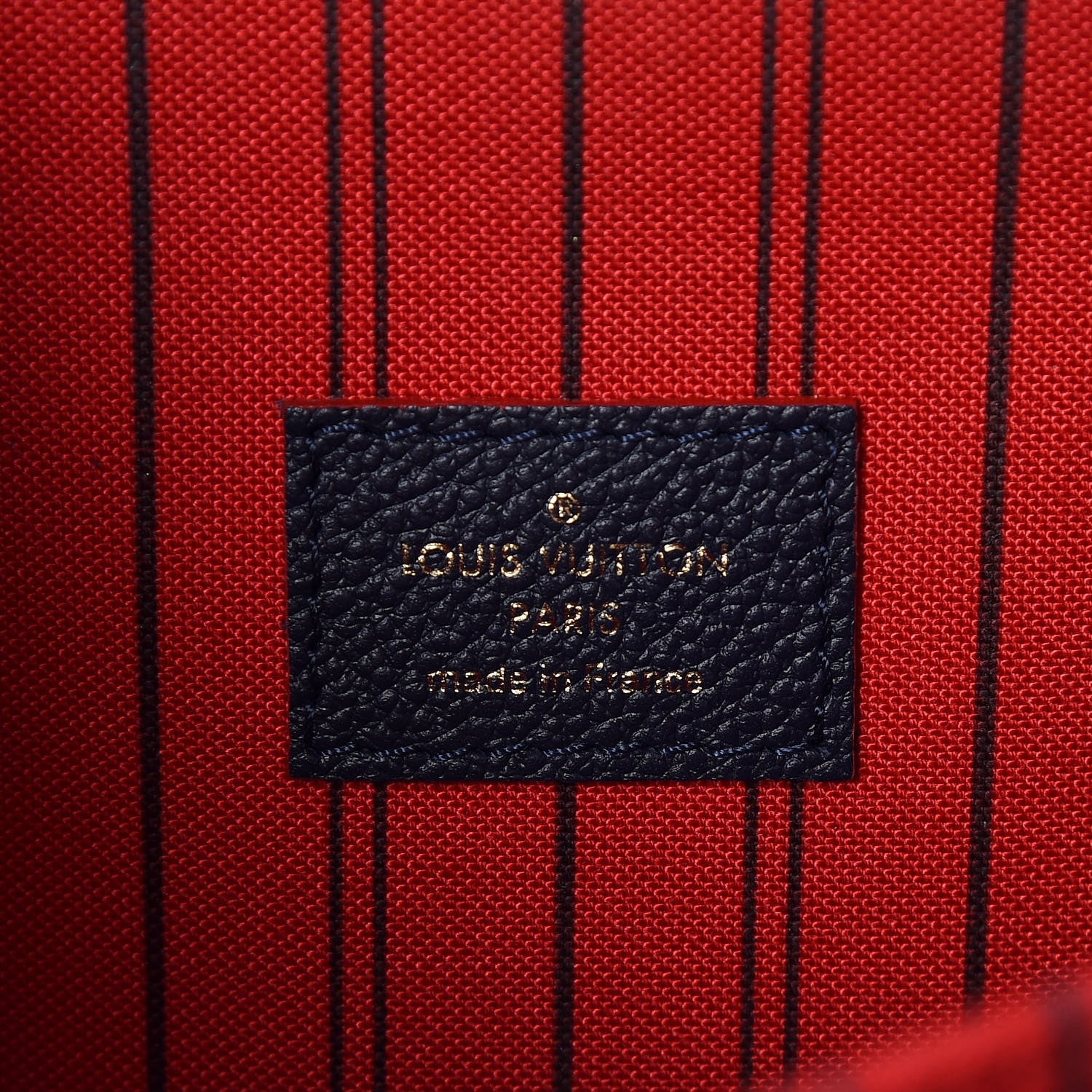 Louis Vuitton Empreinte Pochette Metis Marine Rouge 6 of 10