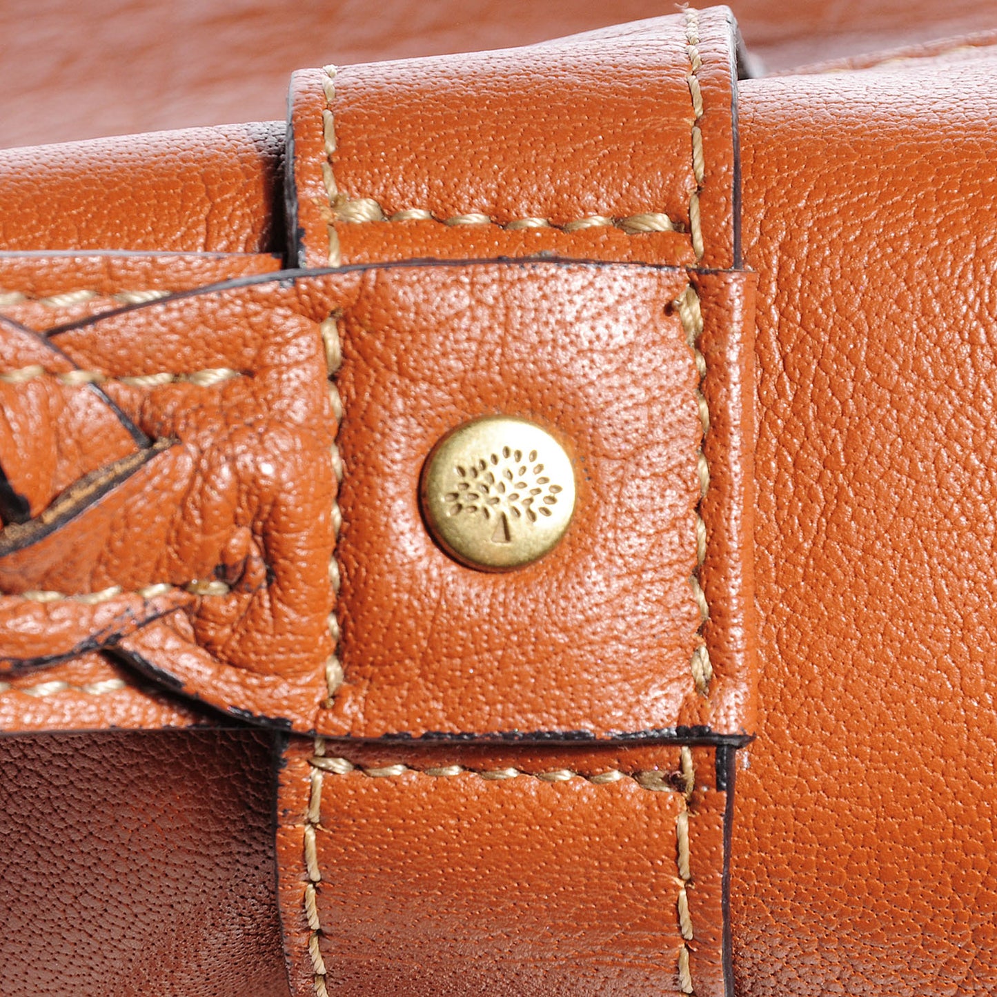 Soft Buffalo Leather Oversized Alexa Oak