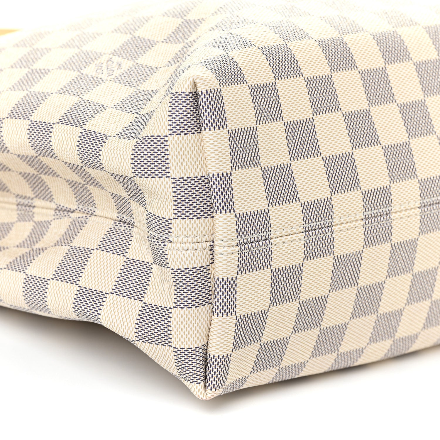 Louis Vuitton Damier Azur Graceful MM Rose Ballerine 8 of 9