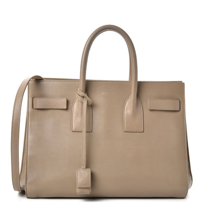 Saint Laurent Calfskin Small Sac De Jour Beige 1 of 17