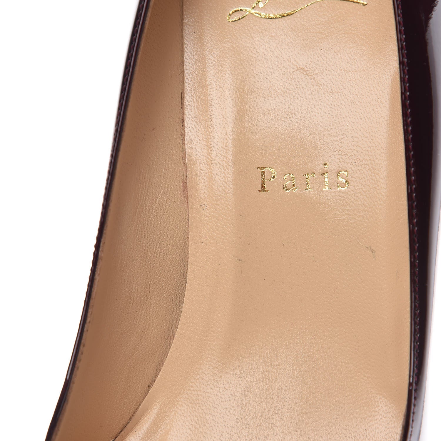 Christian Louboutin Patent Pony Hair Leopard Print Huguette 100 Pumps 39 Rouge Noir Leopard 9 of 15