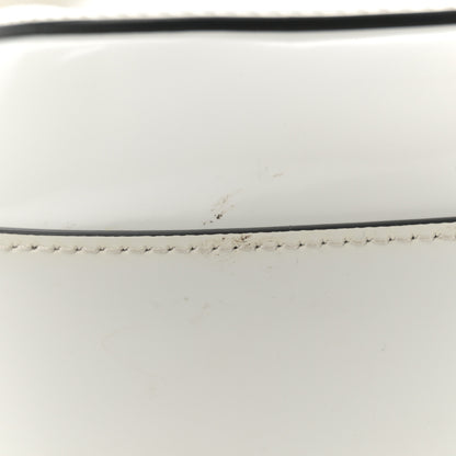 Prada Spazzolato Cleo Adjustable Strap Shoulder Bag White 13 of 13