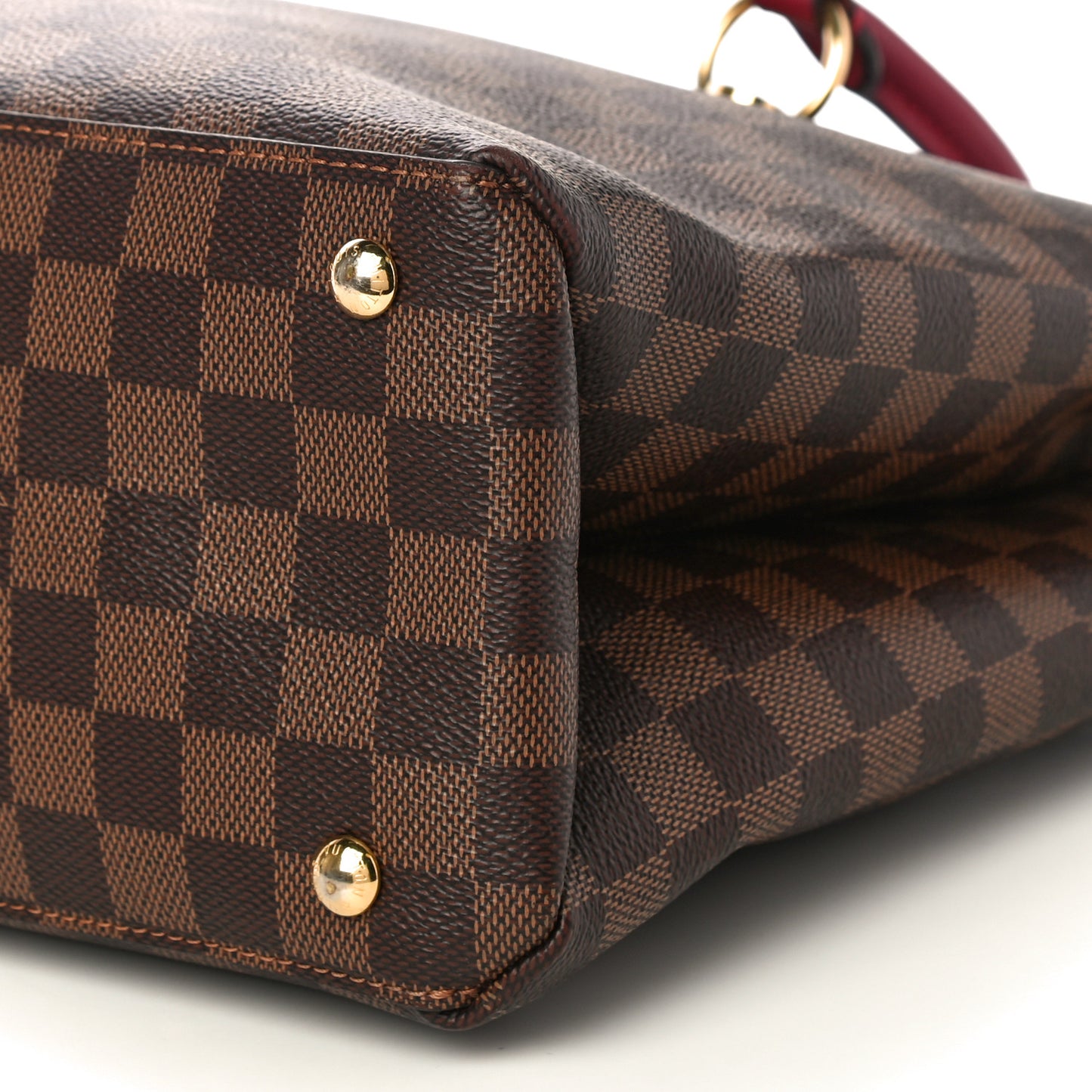 Damier Ebene LV Riverside Lie De Vin