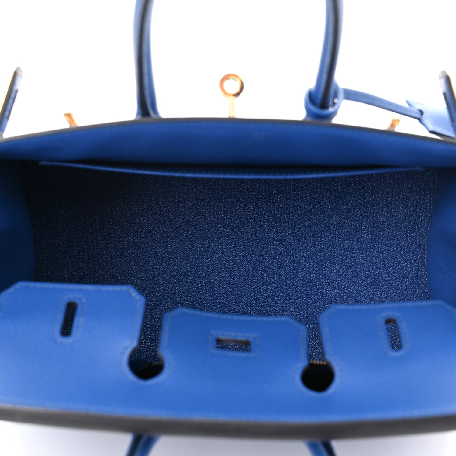 Hermes Epsom Birkin Sellier 25 Bleu France 5 of 12