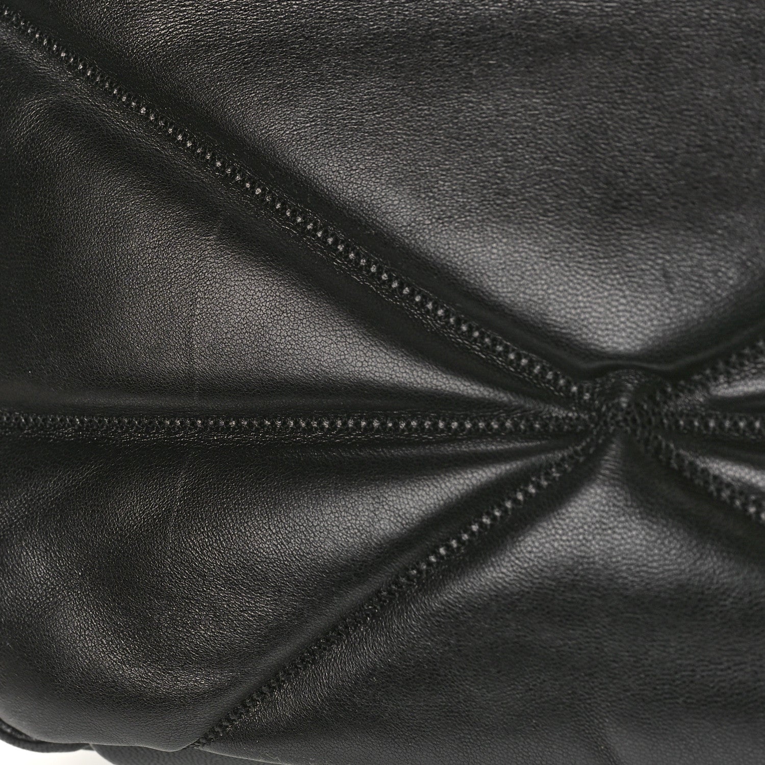 MCM Nappa Cloud Quilted Travia Medium Tote Bag Black 9 of 9