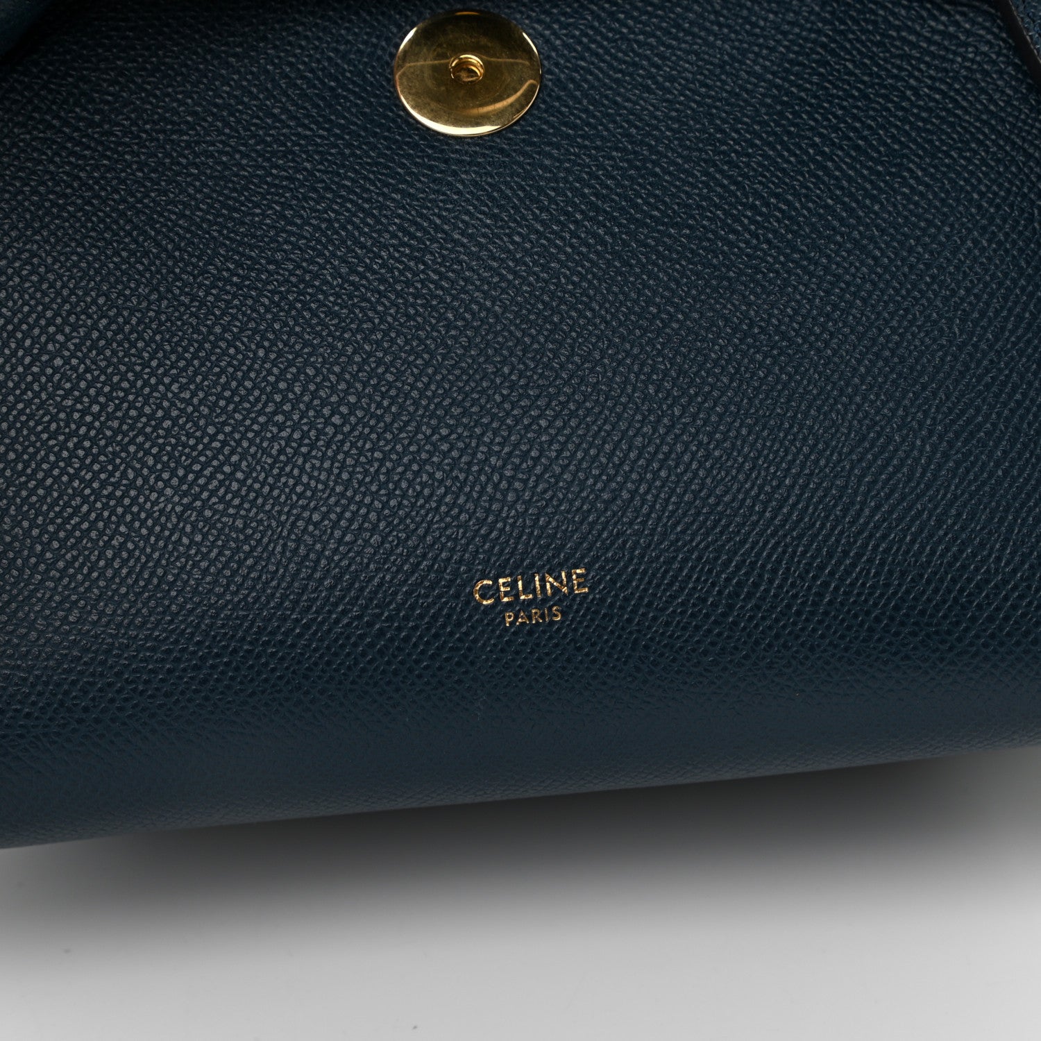 Celine Baby Grained Calfskin Nano Belt Bag Abyss Blue 6 of 10