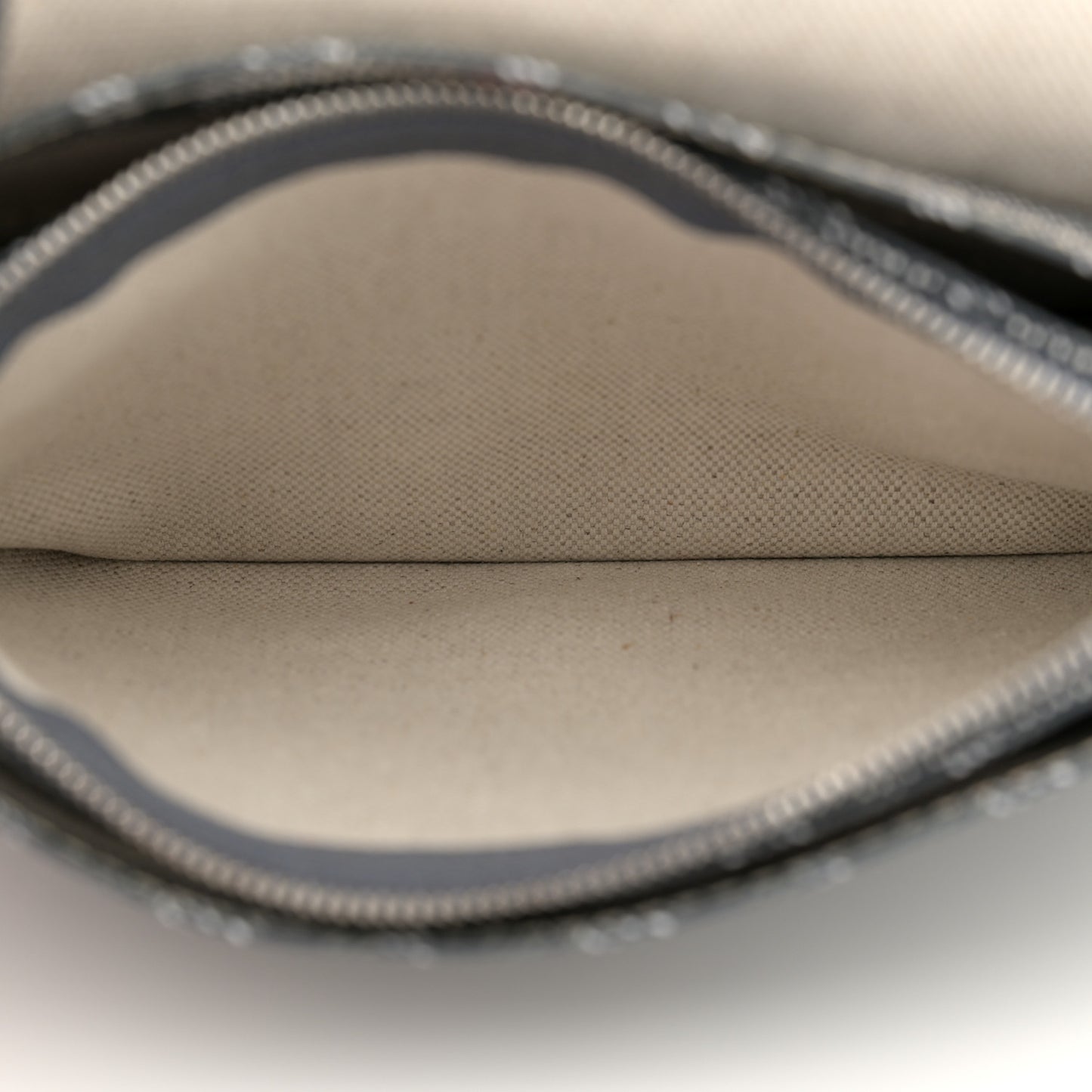 Goyardine Plumet Wallet Clutch Grey