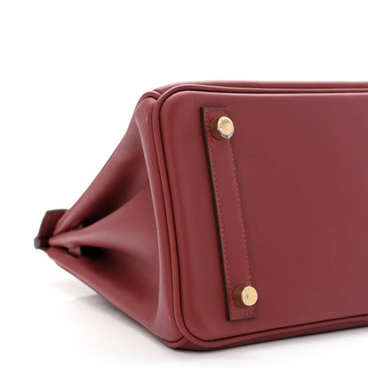 Hermes Veau Jonathan Birkin 25 Rouge Vif 9 of 13