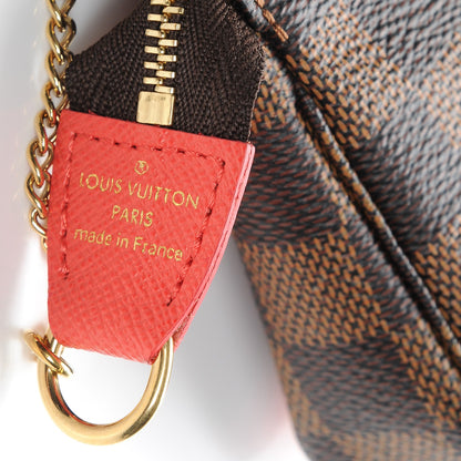 Louis Vuitton Damier Ebene 2015 Christmas Animation Mini Pochette Accessories 7 of 7