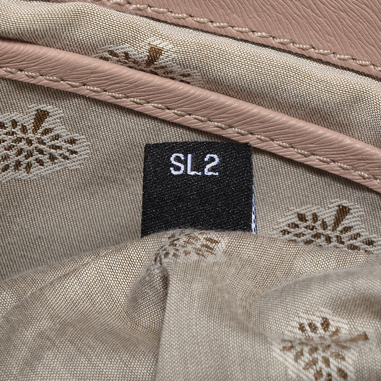 Soft Calf Fur Embossed Leather Oversized Alexa Pinky Mink