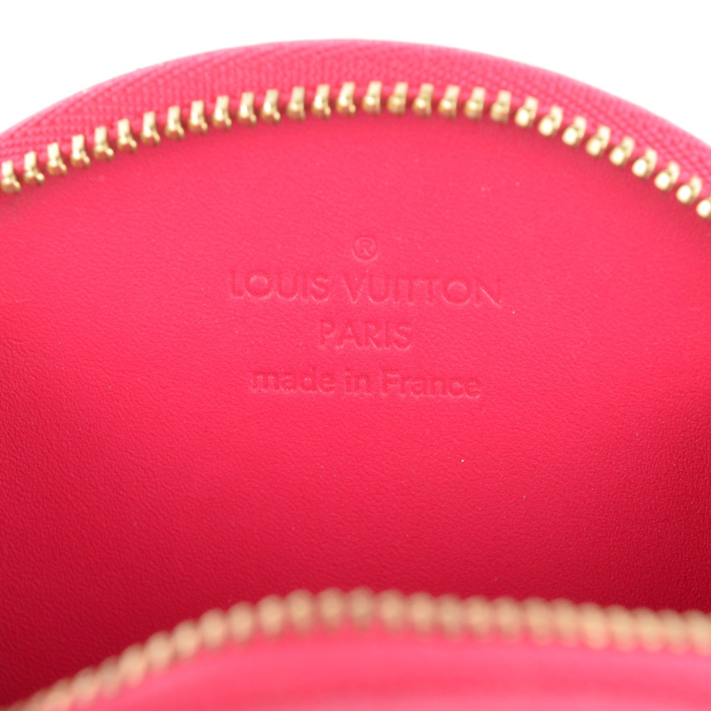 Vernis Roses Chapeau Coin Purse Rose Pop