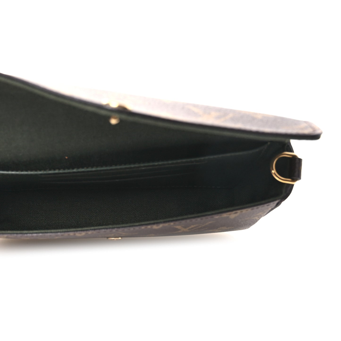 Monogram Felicie Strap & Go Kaki