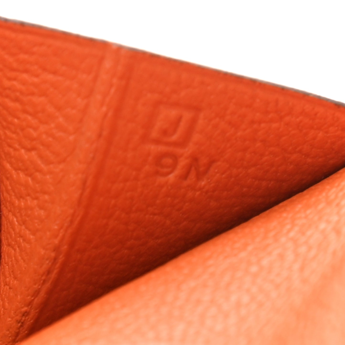 Chevre Mysore Compact Azap Wallet Orange