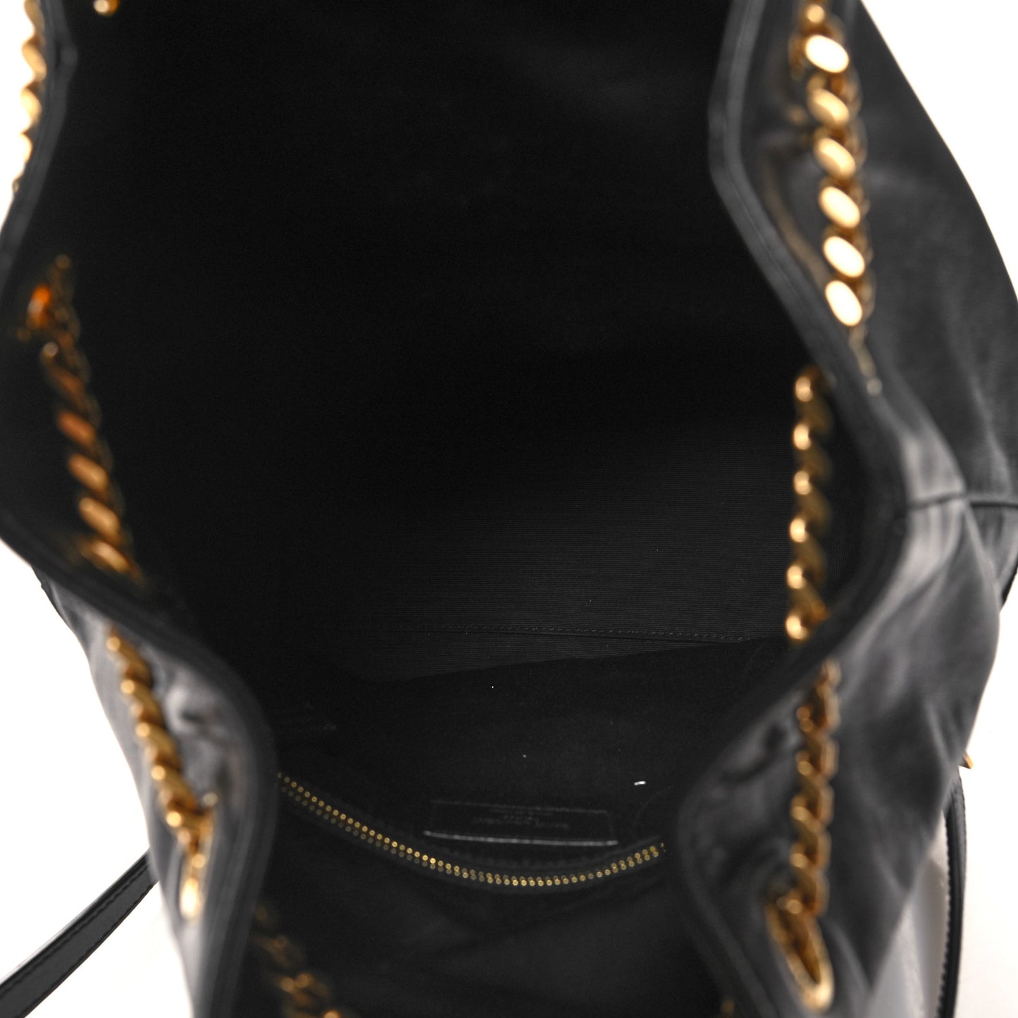 Lambskin Matelasse Monogram Joe Backpack Black