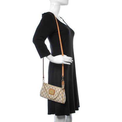 Louis Vuitton Damier Azur Eva Clutch 2 of 12