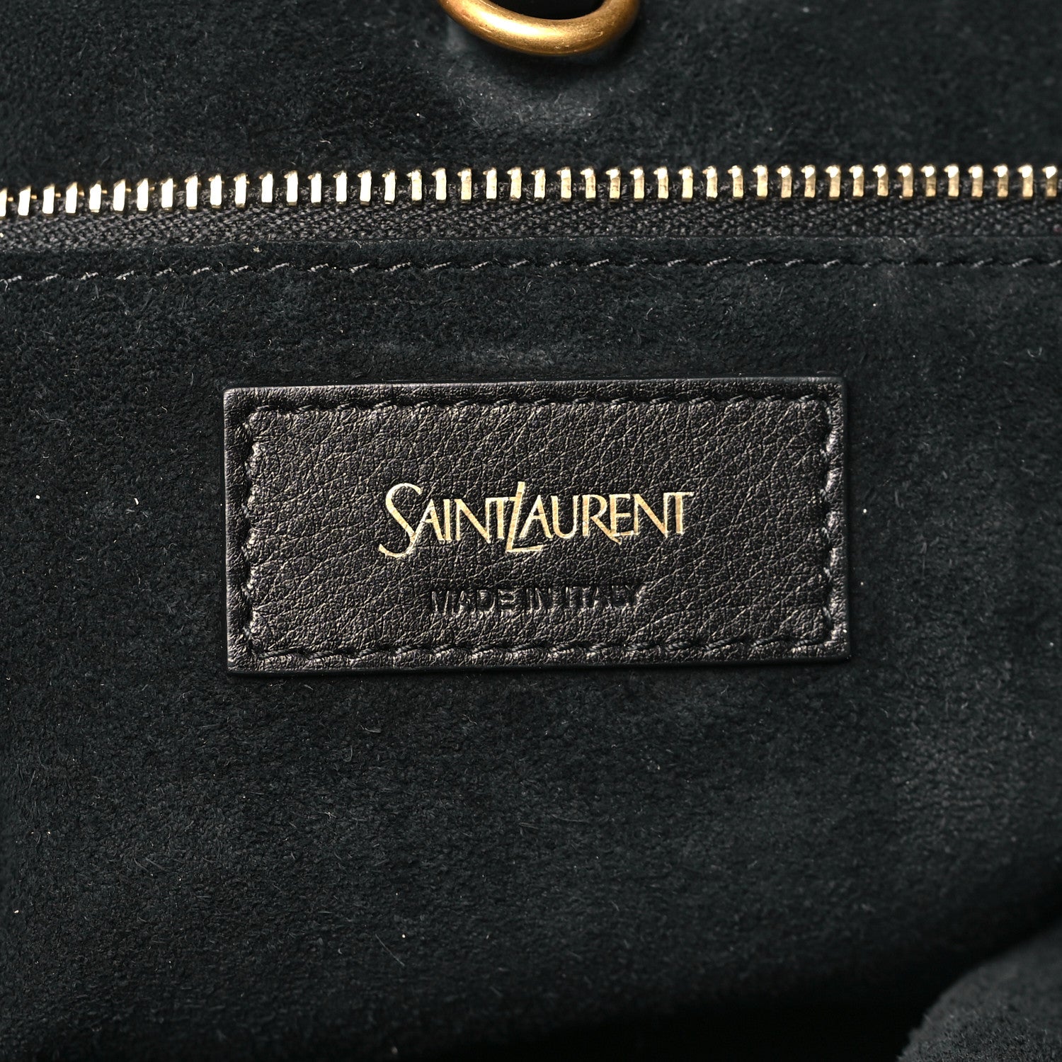 Saint Laurent Calfskin Y Tote Black 6 of 10