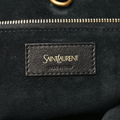 Saint Laurent Calfskin Y Tote Black 6 of 10